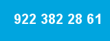 922 382 28 61 922 382 28 61